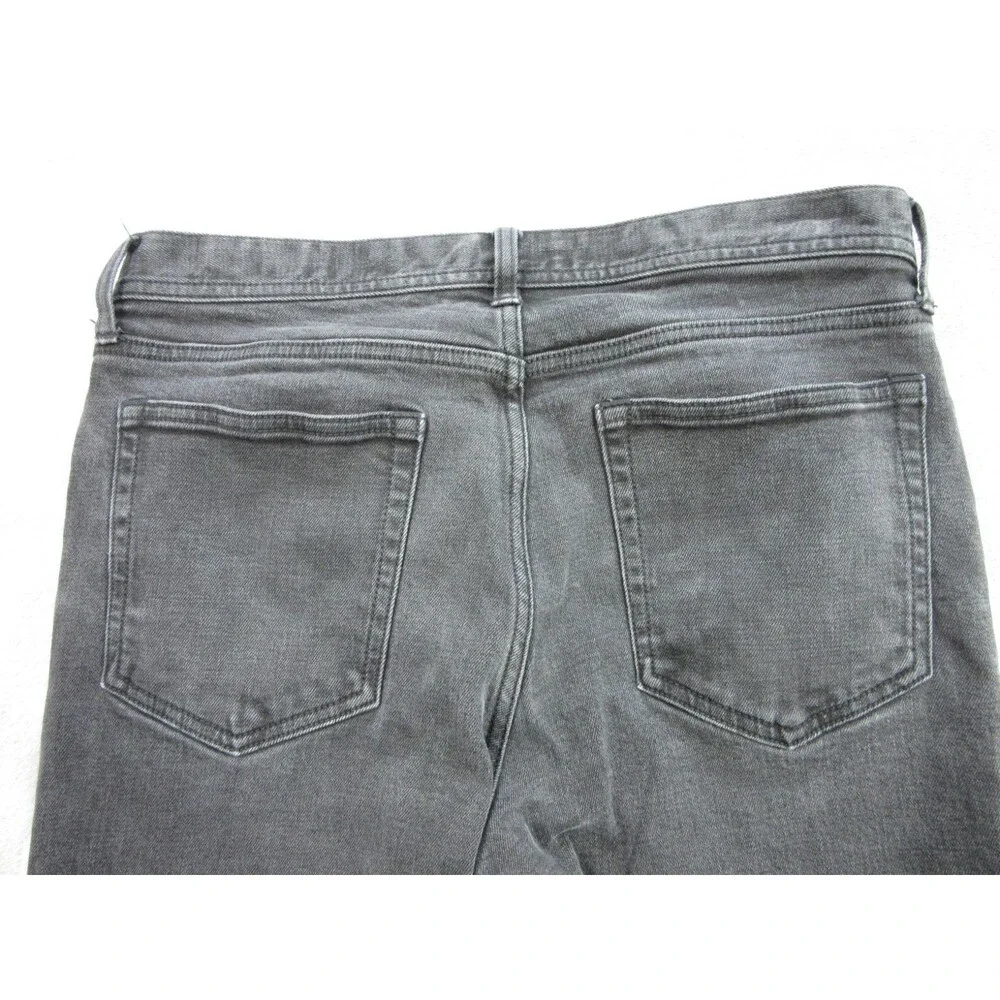 J. Crew Mercantile Flex Jeans Men's 32x34 (Actual 31x32) Black Straight Leg